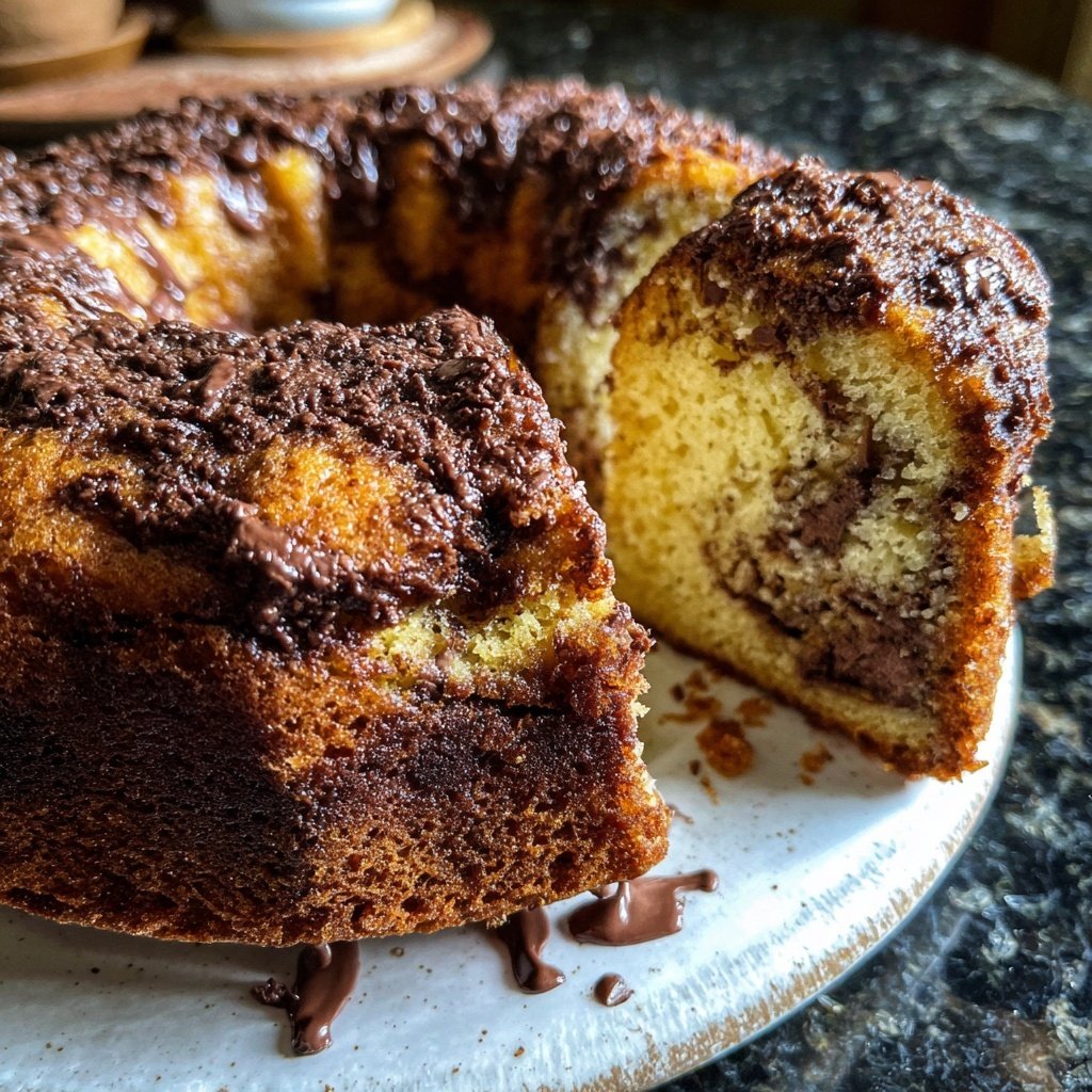 Bananenkuchen mit Schokostückchen