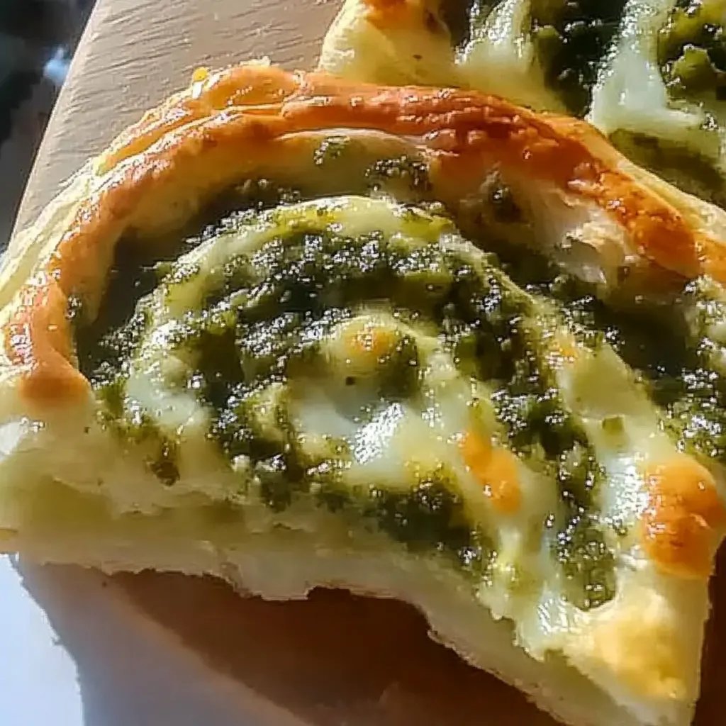 Basil Pesto Cheesy Puff Pastry Christmas Tree