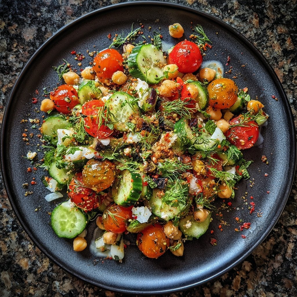 Kichererbsen Salat Zum Grillen