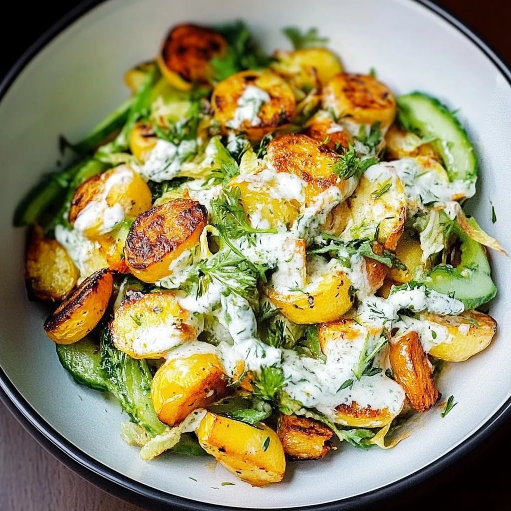 Knuspriger Kartoffelsalat