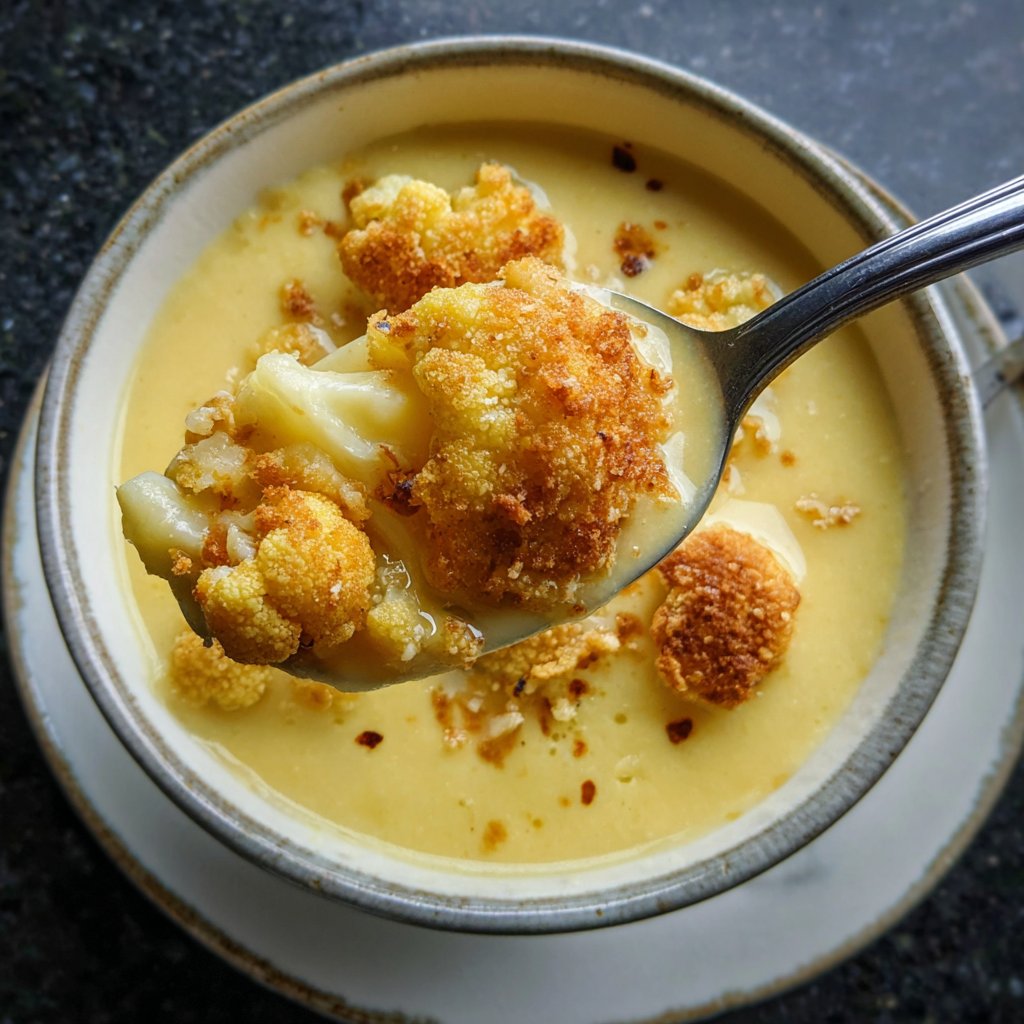 Blumenkohlsuppe ohne Aufwand