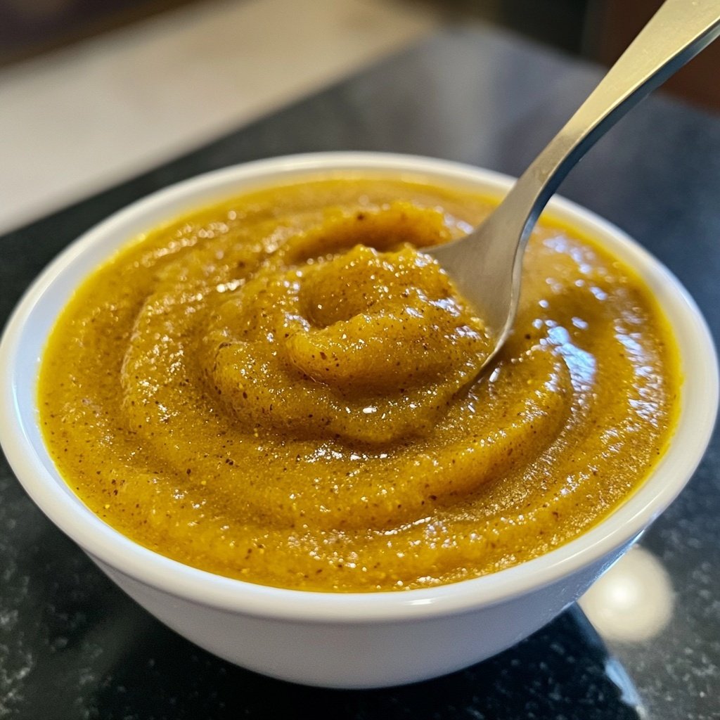 Kürbissuppe mit Kürbiskernöl