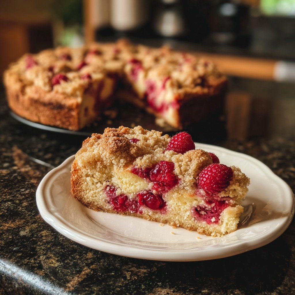 Himbeer-Streuselkuchen
