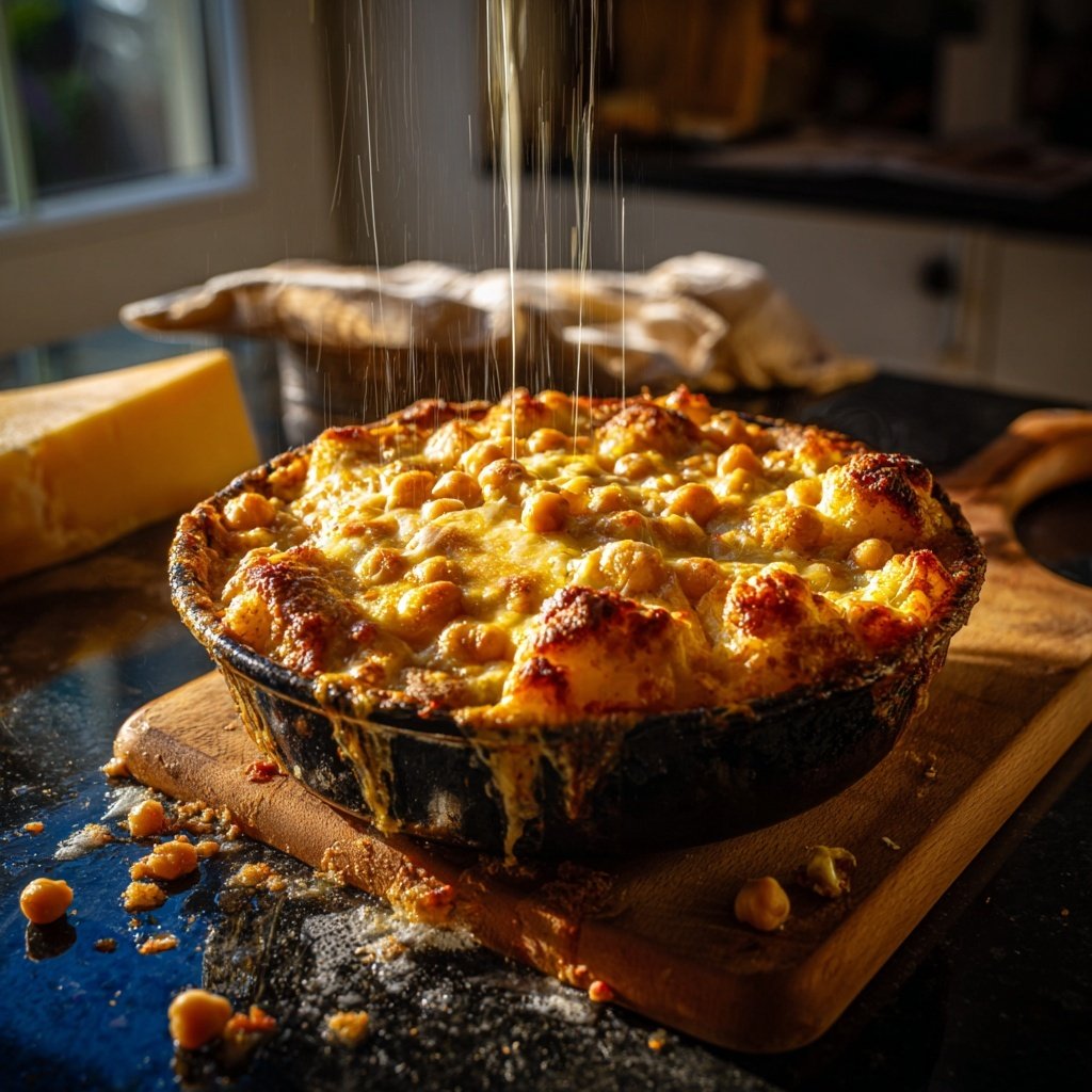 Blumenkohl Kichererbsen Auflauf