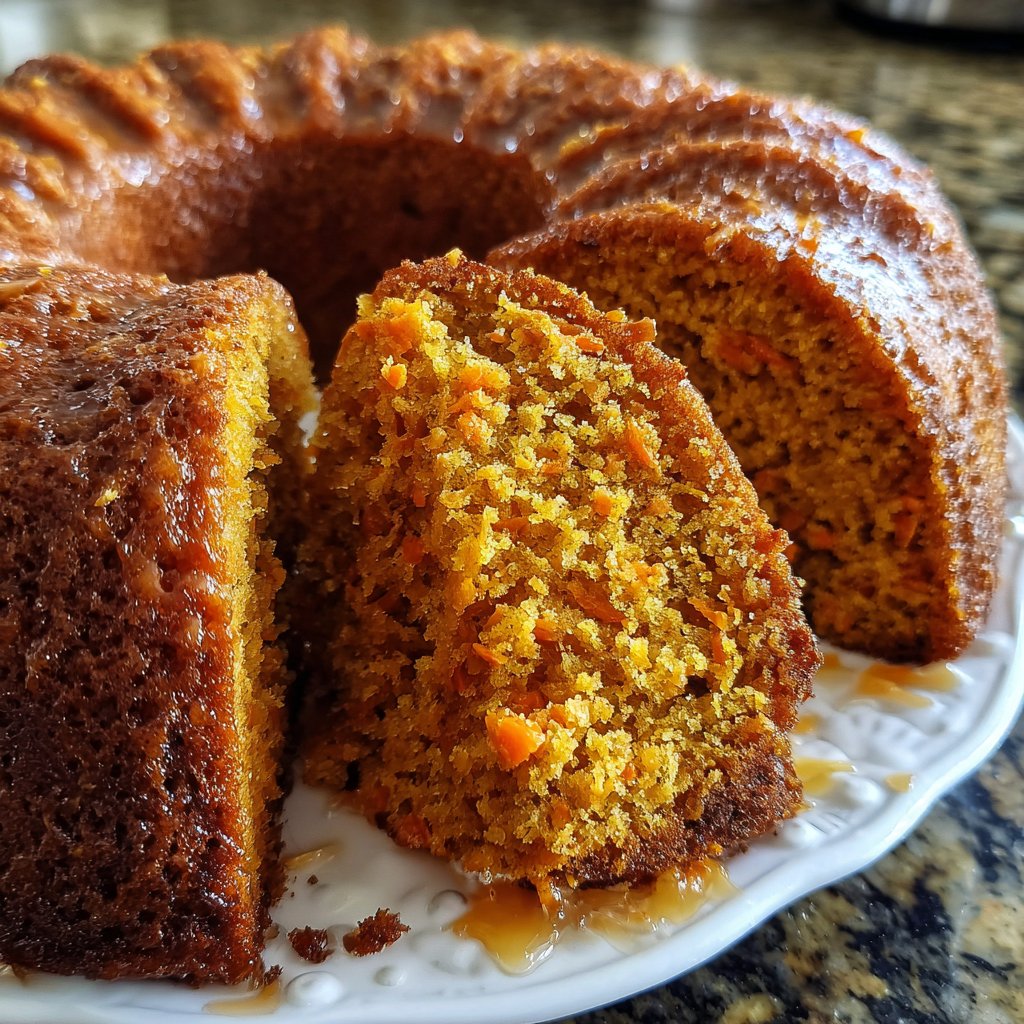 Gesunder Karottenkuchen ohne Zucker