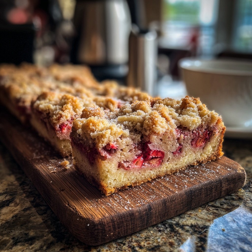 Erdbeer Streusel Kuchen