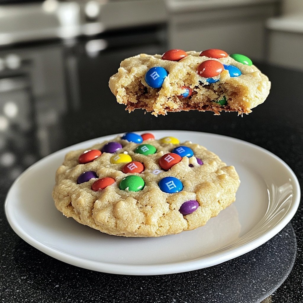 Cookies mit M&Ms