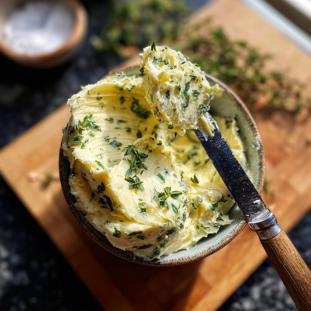 Kräuterbutter Mit Thymian