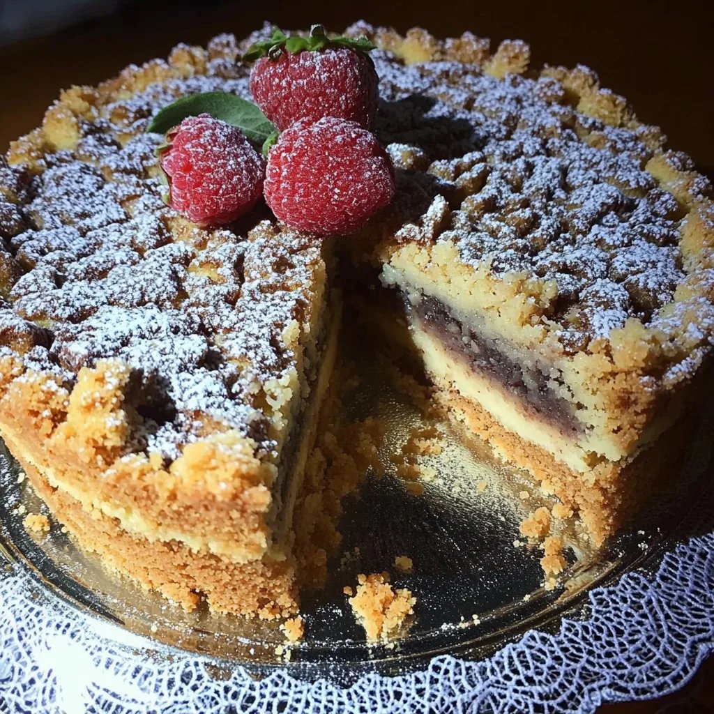 Mohnpudding-Streuselkuchen