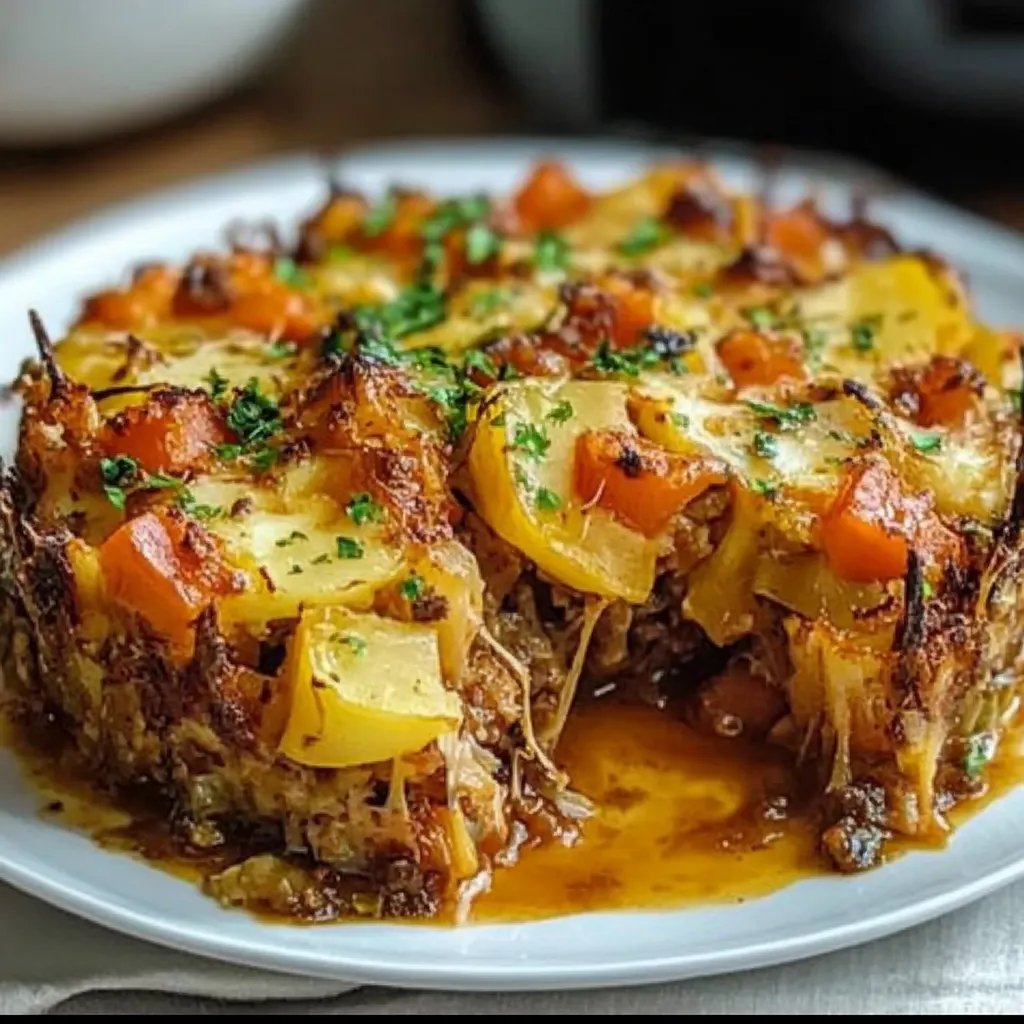 Hackfleisch-Kartoffel-Auflauf