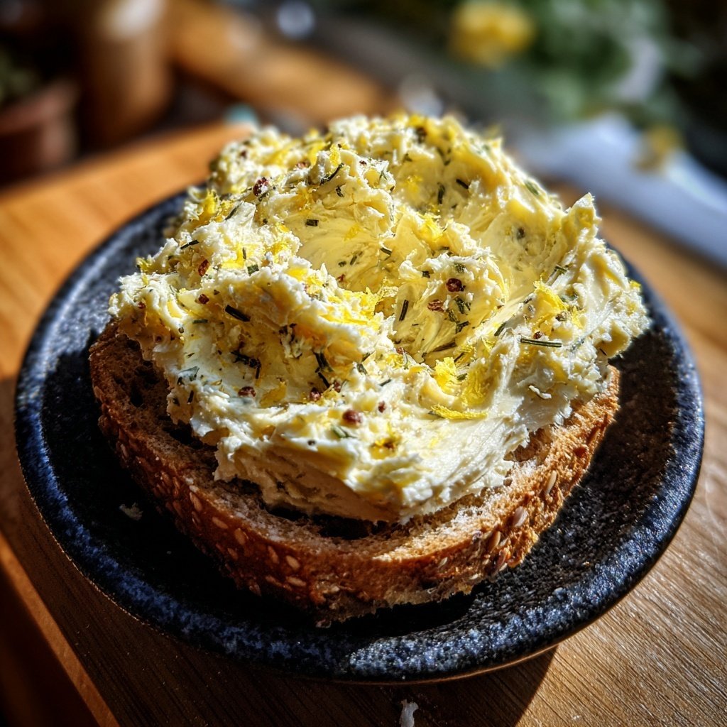 Kräuterbutter Mit Zitronenschale
