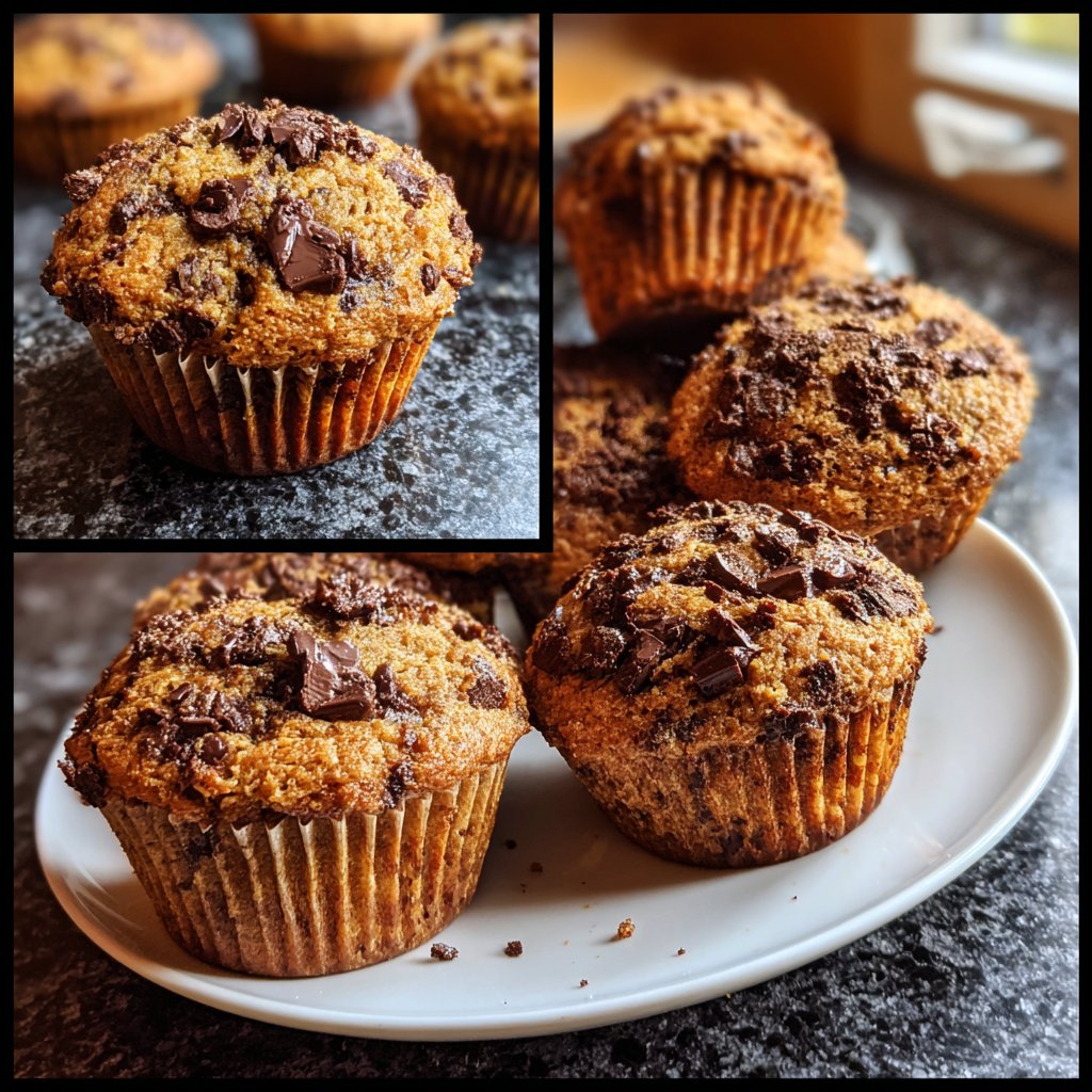 Muffins mit Schokostücken extra