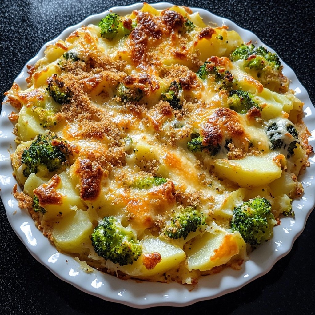 Kartoffel-Brokkoli-Auflauf